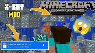 Xray Texture Pack For Minecraft Pocket Edition 121  Xray For Mcpe 121 Hindi [upl. by Ahsiakal]