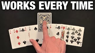 “12 Card Magic”  Brilliant NO SETUP Self Working Card Trick [upl. by Sharos]