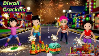 Happy Diwali Part 2  Diwali Crackers Cartoon  Pagal Beta  Desi Comedy Video  Cs Bisht Vines [upl. by Aneroc786]