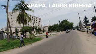 What APAPA LIVERPOOL LOOKS LIKE IN 2024 motorcycle Travel tour LAGOS NIGERIA [upl. by Nnalyrehc146]