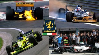 Ranking EVERY Minardi F1 car [upl. by Euk]