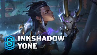 Inkshadow Yone Skin Spotlight  League of Legends [upl. by Pergrim252]