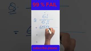 How to Calculate Factorial  Factorial Formula factorals shorts ytshortsvideo maths [upl. by Euqinu]