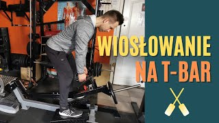 TBAR ROW  Wiosłowanie na DUŻE PLECY 💪 [upl. by Aittam]