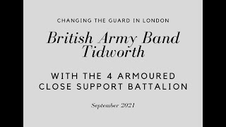 British Army Band Tidworth and 4 Armoured Close Support Battalion [upl. by Arek]