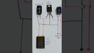 Make Converter circuit12volt to 9volt DCelectronic youtubeshorts [upl. by Woothen365]