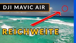 DJI Mavic Air Reichweite Optimierung amp Test 4000 Meter deutsch CE [upl. by Leviram]