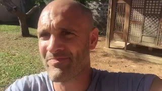 Ed Stafford  Video diary of predeployment nerves [upl. by Ariamoy]