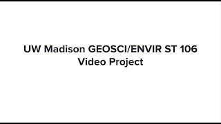 UW Madison GEOSCIENVIR ST 106 Video Project The Rock Cycle [upl. by Tufts]