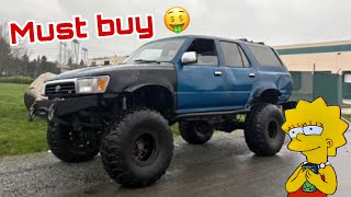 Toyota 4Runner built rigs that are so worth it of Facebook marketplace [upl. by Arodnap]