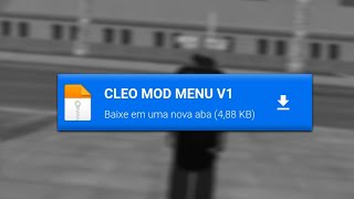 CLEO MODMENU RP PARA SAMP MOBILE QUALQUER APK SAMP ANDROID [upl. by Goddard]