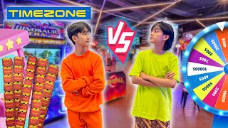 ZIYAN amp DUDUNG LIBURAN DI TIMEZONE LOMBA KUMPULIN TIKET PALING BANYAK [upl. by Siraf]