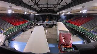 Concert set up show and breakdown timelapse for Mon Laferte concert 2024 [upl. by Mose]