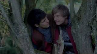 BBC Merlin good bits from episode 412  PART 1 [upl. by Rawde]