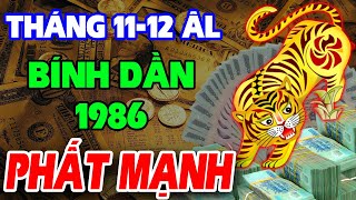 Cảnh Báo 3 Điều Bính Dần 1986 Tránh Xa Đại Hạn Chớp Thời Giàu Sang Tiền Nhiều Hơn TRÚNG SỐ [upl. by Ecissej153]