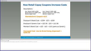 Lowering Specialty Drug Costs Through Copay Assistance and Manufacturer Coupon Programs [upl. by Trauner]