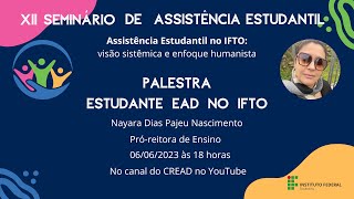 XII Seminário de Assistência Estudantil [upl. by Nired]