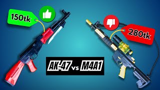 AK47 vs M4A1 Which Toygun Should You Buy toys [upl. by Blackmun496]