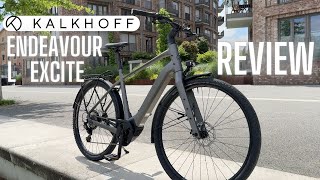 Kalkhoff Endeavour L Excite Review  schlank schick und schnell  EBike im Test [upl. by Nalorac]