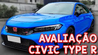 Avaliação Civic Type R 2024  É UM ABSURDO DE CARO MAS TB É UM ABSURDO DE CARRO [upl. by Aehtorod]