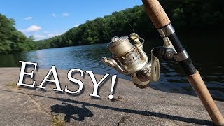 How to Use a Spinning Reel CORRECTLY [upl. by Stinson712]