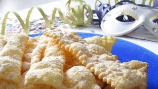 Video Ricetta le chiacchiere di Carnevale [upl. by Resor]