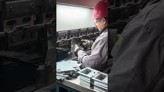 machine pressmachine cnc pressbrake hydraulicpressman pressrepair factory hydraulic [upl. by Eiramana]