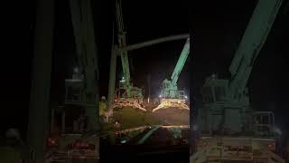 Moving A Traffic Light Mast Arm Pt2 educational [upl. by Nelad]