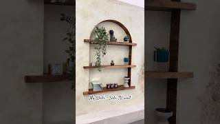 Ep 5  Wabi Sabi TV Unit ✨diychannel dreamhomedecor diystudio homedecor dreamhome diyblogger [upl. by Erual982]