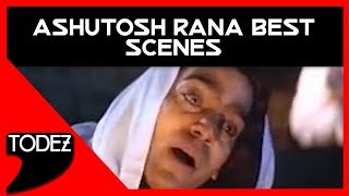 आशुतोष राणा के रोंगटे खड़े कर देने वाले सीनAshutosh Rana The Scariest Bollywood Villain Ever [upl. by Nilkcaj836]