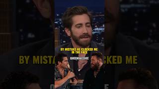 Jake Gyllenhaal Shares He Was Accidentally Punched by Conor McGregor on Set 😅 JakeGyllenhaal [upl. by Arria721]