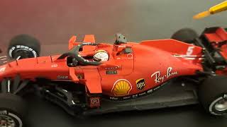 Sebastian Vettels 2020 Ferrari SF1000 made in 143 scale by LookSmart [upl. by Acenom]