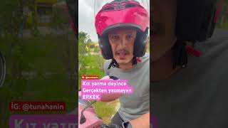 Yazma deyince yazmayan erkek 😂 motovlog komikvideolar keşfet [upl. by Ydnih]