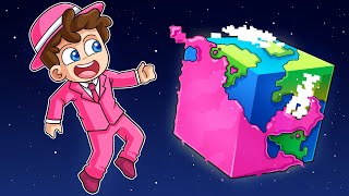 ¡Minecraft PERO TODO es ROSA 😮🩷✨ MINECRAFT PERO SILVIOGAMER [upl. by Sower]