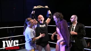 Gillberg Wins Title Challenged by James Ellsworth for March 17th [upl. by Nivrehs]