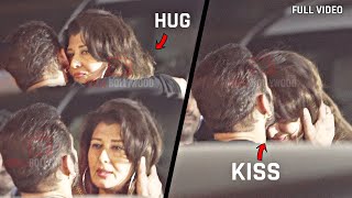 When Salman Khan KISS Sangeeta Bijlani on her Forehead and then HUG in Public Beautiful Moment [upl. by Swaine]