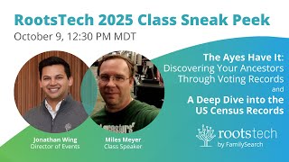 RootsTech 2025 Class Sneak Peek [upl. by Payton]