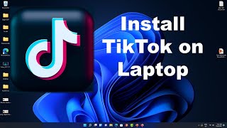 Download and install TikTok App on windows 11 PC [upl. by Nitsreik]