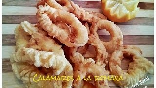 Calamares a la romanaFried Squid Rings [upl. by Yerffoej]