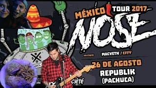 NOSE TOUR MX VLOG PACHUCA NOSE EFFY MACVETH🖤💀🖤 [upl. by Dorman]