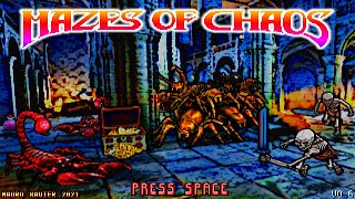 Colour Maximite 2  Mazes of Chaos v06  4 players mess [upl. by Wallis]