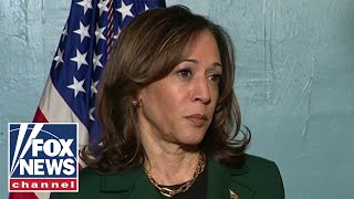 WATCH Kamala Harris takes questions from reporters [upl. by Moraj88]