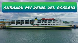 ONBOARD MV REINA DEL ROSARIOMONTENEGRO SHIPPING LINESBATANGAS TO CALAPAN [upl. by Jerome]