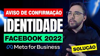 Aviso de Erro de Confirmação de Identidade do Facebook Ads Solução [upl. by Eniaj438]