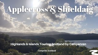 Scottish Highlands Applecross and Shieldaig Campervan Camping Holiday And A Bit Of Scottish History [upl. by Eerehc]