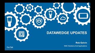 Zebra DevTalk  DataWedge Updates  April 2018 [upl. by Tnecnev762]