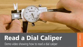 How To Read A Mitutoyo Dial Caliper [upl. by Uchida805]