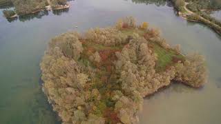 Charlie Lake  Domaine de Goncourt short Drone Video [upl. by Ahsyla]