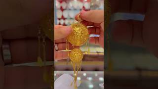 Latest gold panded18k chain design gold pendent arabicgold goldaccessories latestdesign 22k [upl. by Ahtram]