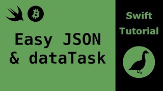 Swift Tutorial EASY JSON Modeling amp URLSession dataTask [upl. by Fricke]